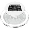 80s Boom Box Cassette Deck Ideas Retro Boom Box anni '80 '90, Ghetto Blaster Cassette Tape Player PopSockets PopGrip per MagSafe