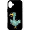 Dodo bird doudo flightless Mauritius agr Custodia per iPhone 16 Plus Dodo Uccello con occhiali e libro