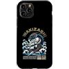 United Labels Custodia per iPhone 11 Pro Monster - Wakazashi Drago oceanico giapponese, nero