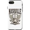 Vintage American Nash City Distressed Co Custodia per iPhone SE (2020) / 7/8 Nashville Country Music 80's Rock Star: Tennessee USA Retro