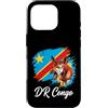 Congo Jersey Souvenir Gifts Men Women Ki Custodia per iPhone 16 Pro Bandiera nazionale RD Congo Okapi