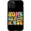 Home Health Nurse RN LPN Gift Cute Medic Custodia per iPhone 11 Pro Infermiera domestica di salute