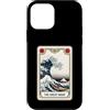 TOKYO WAVES Japanese Tarot Great Wave Ae Custodia per iPhone 12 mini The Great Wave Off Kanagawa Tarocchi Retro Great Wave