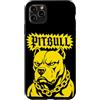 generic Custodia per iPhone 11 Pro Max Design grafico Pitbull Dog Strong Guard Dog