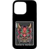 Hannya Oni Mask Aesthetic By TW Custodia per iPhone 15 Pro Max Yokai Oni Face Devil - Maschera per tatuaggi giapponesi