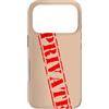 Wistful Custodia per iPhone 17 Pro Timbro privato Silly Funny Word