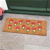 Garden Mile Grandi zerbini in cocco 23 x 53 cm, retro in PVC antiscivolo, per interni/esterni, resistente alle intemperie, di alta qualità, resistente, ecologico, spesso cocco, zerbino per ingresso
