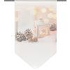 Home Fashion 054533 - 0111 80 x 40 cm Finestra Lanterna Hanging, Tessuto, Natur, 80 x 40 cm