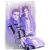 LOGOVISION Vampire Diaries Stefan And Damon Coperta super morbida al tatto setoso - 91 x 147 cm