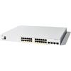 Cisco Switch di rete Cisco Catalyst 1300 Gestito L2/L3 Gigabit Ethernet (10/100/1000) Supporto Power over (PoE) Grigio [C1300-24FP-4G]