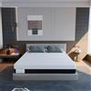 Memory Matratzen Materasso 180x200 cm in schiuma fredda, altezza 26 cm, rigidità H3, 7 zone di supporto per il corpo, sfoderabile, perfetto per camere da letto familiari (180x200x26cm)
