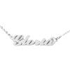 Flowers Collana Vari Nomi in Acciaio lucidissimo, Stile Carrie Bradshaw dal Cult Sex & The City per Essere Sempre al Top. Idea Regalo (Gloria)