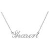 Flowers Collana Vari Nomi in Acciaio lucidissimo, Stile Carrie Bradshaw dal Cult Sex & The City per Essere Sempre al Top. Idea Regalo (Sharon)