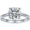 IMOLOVE Moissanite Solitaire Engagement Ring for Women, Women's Engagement Rings Moissanite Promise Rings 1CT D Color VVS1 Clarity Wedding band 925 Sterling Silver with 18K Gold Plated, 7.5, Pietra