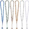 PH PandaHall 6pz Ramadan Tasbih Preghiera 99 Perline Islam Preghiera Tasbih 7mm Rosario Musulmano Misbaha Tasbeeh Collana con Nomi di Allah e Muhammad Incisi Regali per Donne Uomini, 6 colori