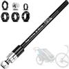 CHRI Rimorchio per bicicletta M12 x 1,0 (160-178 mm)