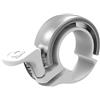 Knog Oi Classic Large Bike Bell, 23.8 - 31.8mm, white/silver 2018