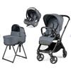 Trio Peg Perego Switch Culla Flex Primo Viaggio Lounge Nordic Blue