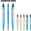 JIGGING PRO Slider per Sardine in Metallo 40g 60g 80g 100g UV, Esca Artificiale per Jigging a Lunga Gittata in Acqua Salata, Slow Pitch, Tonno