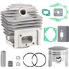 NONE Kit pistone cilindro 40MM 43CC 52CC 1E44F-5 44F-5 44-5 BG520 CG520 CG430 1E40F-5 40-5 attrezzi da giardino rifinitore parti