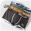 NONE 1 pz uomo boxer in cotone mutandine intimo 3 colori L XL 2XL 3XL cintura morbida con lettera traspirante morbido sport di moda
