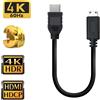 VBDWRM Cavo corto Mini HDMI 4K 60Hz HDMI 2.0 a Mini cavo HDMI per Nikon Canon Sony fotocamera digitale monitor portatile cavo HDMI