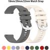 CRESTED 18mm 20mm 22mm cinturini per orologi per Garmin Venu 3/3s/2/2s cinturini in silicone cinturino per Garmin Vivoactive 3/4/4s/Forerunner 245 Band
