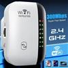 ICANING Amplificatore WiFi wireless 300Mbps Ripetitore WIFI Extender 802.11N Booster Ripetitore Amplificatore Wi Fi Reapeter