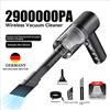 NONE Aspirapolvere per Auto 2900000 PA, Ricaricabile USB, Potente Macchina di Pulizia 4 in 1, Aspirapolvere Portatile Senza Fili con Funzione Soffiante e Aspirante 2026