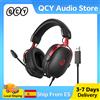QCY Cuffie da Gaming QCY VN200 Pro con Audio Surround 7.1, Cablate, Multi-Piattaforma, Over-Ear con Microfono, 11 EQ per PC PS5 Giochi e Film