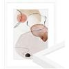 WANDStyle cornice foto legno 30x42 cm, cornici A3 da parete, cornice moderno 42x30 cm, portafoto da parete A3, cornici foto bianco, venato per appendere, Photo Frame H950 - Made in Germany
