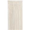 Stafeny - Tenda in macrame per appendere a parete, arazzo macramè porta Boho finestra, divisorio armadio, decorazione da parete Boho per la casa/decorazione di nozze (100 x 200 cm)