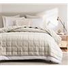 R.SHARE Copriletto Matrimoniale Estiva, Trapunta Matrimoniale Primaverile 300×270 cm Grano, Trapuntino Leggero Coperta Divano Letto Multiuso Mezza stagione, Microfibra Morbido Confortevole OEKO