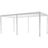 Solaria Pergola solaria texas in alluminio bianco 3x6 mt