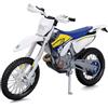 Maisto M32706 Husqvarna FE501 Motorbike-1:12 - Modellino di Motocicletta pressofuso incredibilmente Dettagliato, da Collezione, Giallo, Taglia S