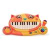 B. toys - Meowsic - Pianoforte interattivo per gatti - Pianoforte giocattolo e microfono - Strumento musicale per bambini e ragazzi - 20+ canzoni, suoni e funzioni di registrazione - 2 anni +