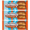 Feastables MrBeast Creamy Peanut Butter Cups 3 x 40g - Cioccolato al Latte con Ripieno di Burro di Arachidi - 2 Cups per Pack - 120g