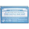 DR.BRONNER'S DEUTSCHLAND GMBH Dr bronner's bar soap unscented 140 g