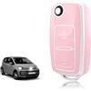 TOOMUME Cover Chiave TPU, Custodia Chiave Adatto per VW Volkswagen Golf 4/5/6 MK4 Polo Transporter T5 Bora Sharan Touran Passat Amarok Lupo, Copri Chiavi Guscio Chiave Auto Telecomando - Flip Key