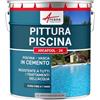 ARCANE INDUSTRIES Vernici impermeabilizzanti per piscine - ARCAPOOL - 24-2,5 L Grigio Simile - RAL 7040