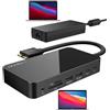 iVANKY Stazione di docking per MacBook Pro con alimentatore da 180W, iVANKY