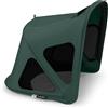 Bugaboo Fox Cappottina Breezy, Resistente all'Acqua e Estensibile | per una maggiore copertura e una Protezione Solare ottimale, , Compatibile Con Tutti i Passeggini Fox/Cameleon, Fern Green