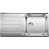 Blanco 525327 | Lavello da cucina in acciaio inossidabile CLASSIMO XL 6 S-IF | Colore : acciaio inossidabile