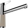 SCHOCK Rubinetto da cucina SC-510 Twilight - Rubinetto marrone a bassa pressione con doccetta estraibile e connettori standard