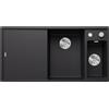 Blanco 525851 | Lavello da cucina in granito AXIA III 6 S | Colore : Nero