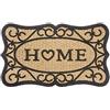 Hanse Home Zerbino in cocco e gomma, 45 x 75 cm, antiscivolo, per interni ed esterni, in fibra di cocco, resistente alle intemperie, per ingresso ed esterni