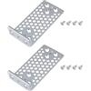 OTOTEC 2 orecchie per rack con viti compatibili con Cisco 3850 3560 3550 2960x 2960xr 9300 fori di montaggio rack da 19