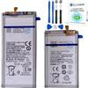 ELLENNE - Batteria per Samsung Z FOLD 3 SM-F926B | EB-B926 e EB-BF927 | con Kit Cacciaviti Incluso