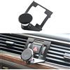 Cookiss Supporto magnetico per cellulare Compatibile con Audi A6 C7 e Audi A7 C7 Sportback adatto per smartphone e GPS con supporto per cellulare auto, visione regolabile a 360 gradi (Black)