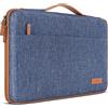 DOMISO Custodia PC 16 Pollici,Custodia Computer Portatile Porta Cover PC 16 Pollici,Borsa Custodia per Lenovo Thinkbook HP dell Acer ASUS Samsung Notebook,Laptop Case Sleeve,con Manico,Blu